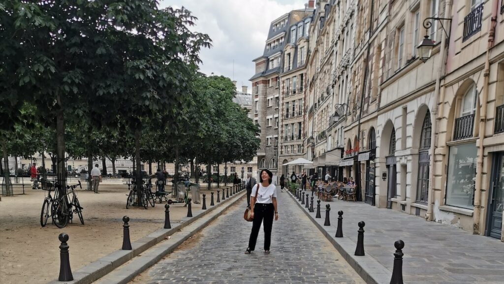 Place Dauphine in Paris