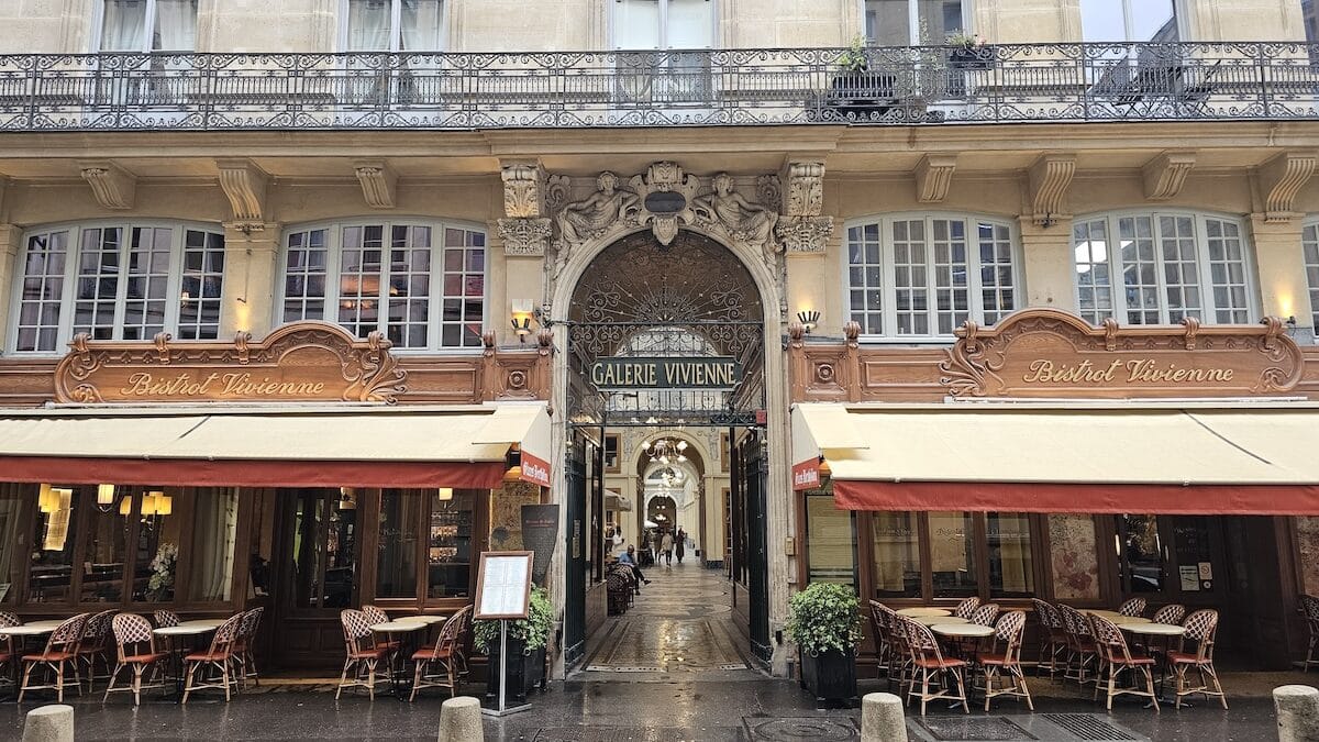 Galerie Vivienne - entrance