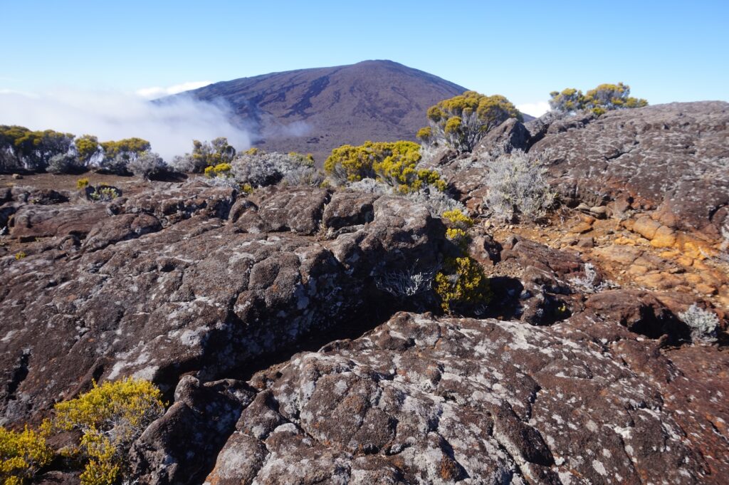 Piton de La Fournaise, depuis le Pas de Bellecombe