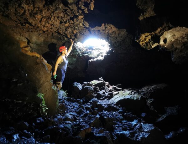 Tunnel de lave coulée 2007
