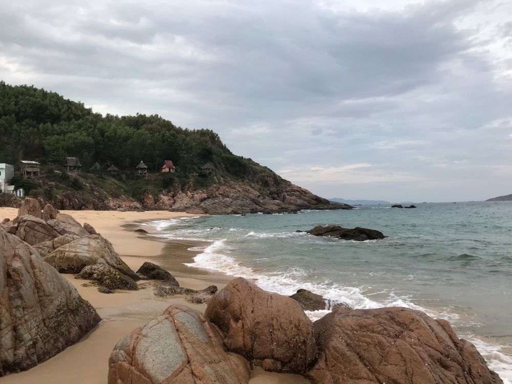 Plage cachée à Bai Xep 