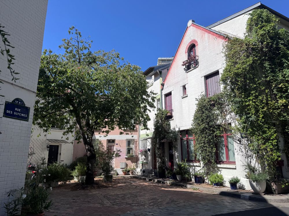 Parisien house in the thirteenth arrondissement of Paris