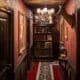 Corridor in an escape game in Paris